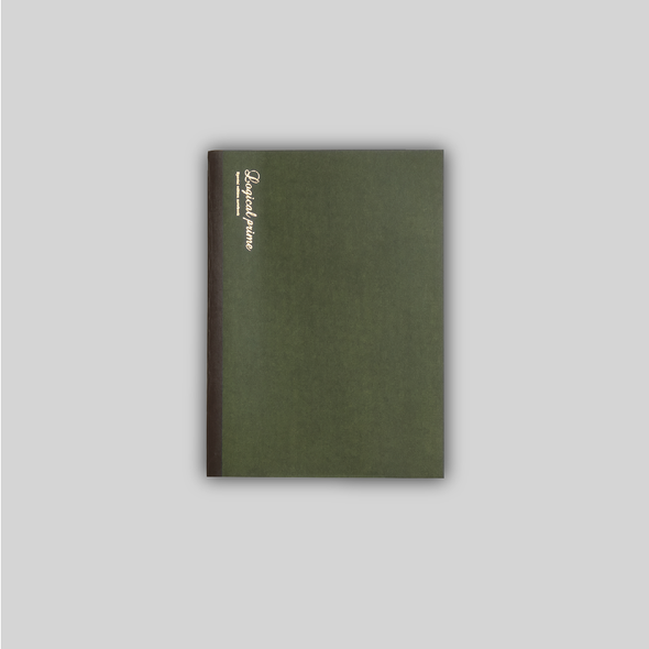 A B5 size Logical Prime Notebook with green cover