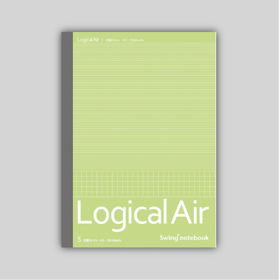 Cover of A5 Sized Logical Air in Green