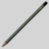 Grey ITOYA Ginza Pencil with black painted rear end with gold ITOYA logo