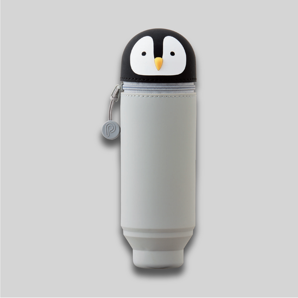 Front shot of PuniLabo Penguin Stand Up Pen Case