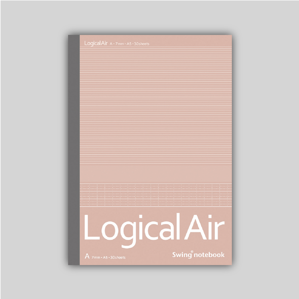 Cover of A5 Sized Logical Air in Pink