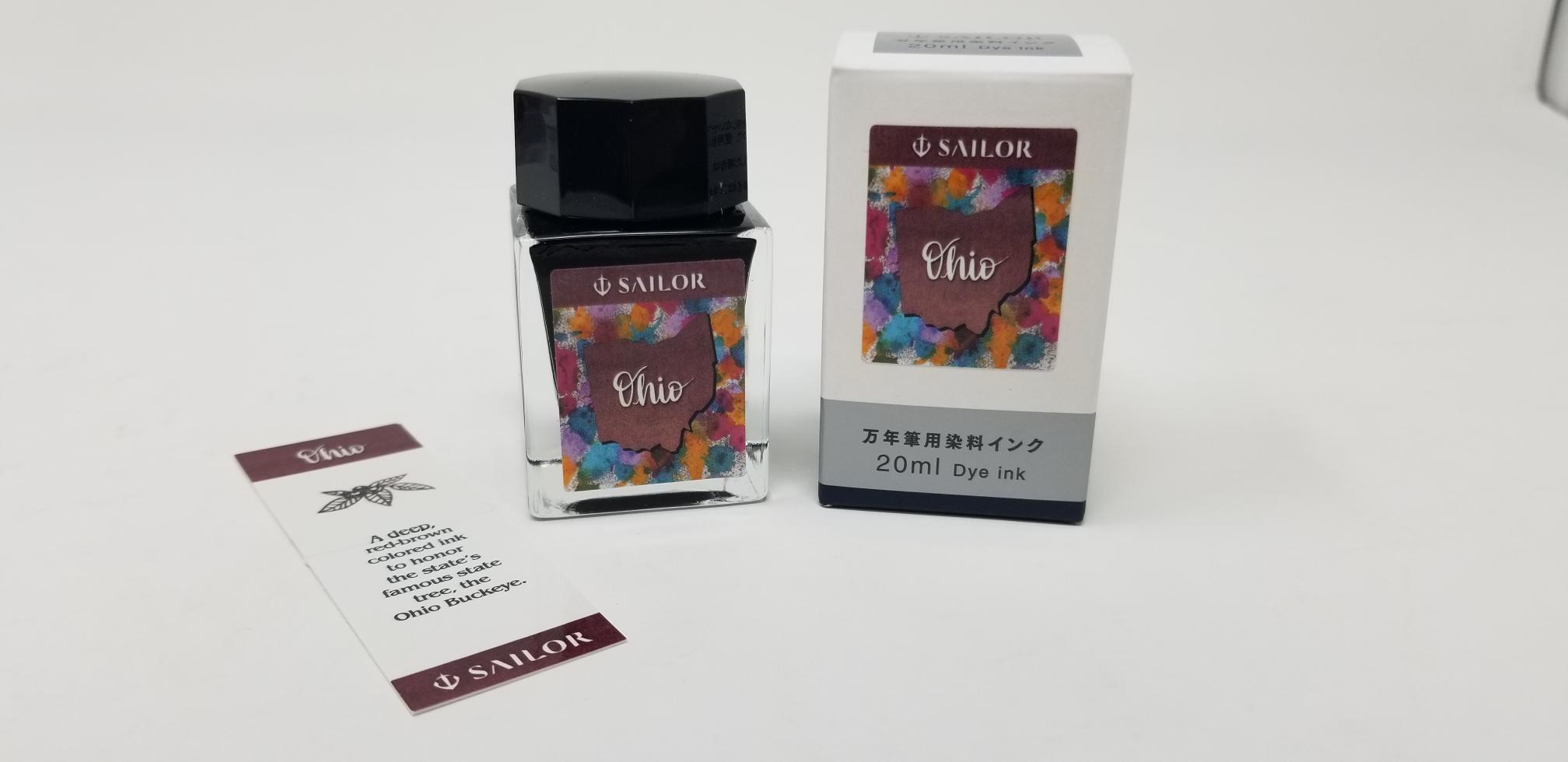 Sailor USA 50 State Bottle Ink Series - Ohio