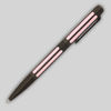 Black PaperSkater Timeless Pen with pink inserts