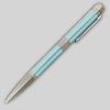 Gunmetal PaperSkater Timeless Pen with blue inserts