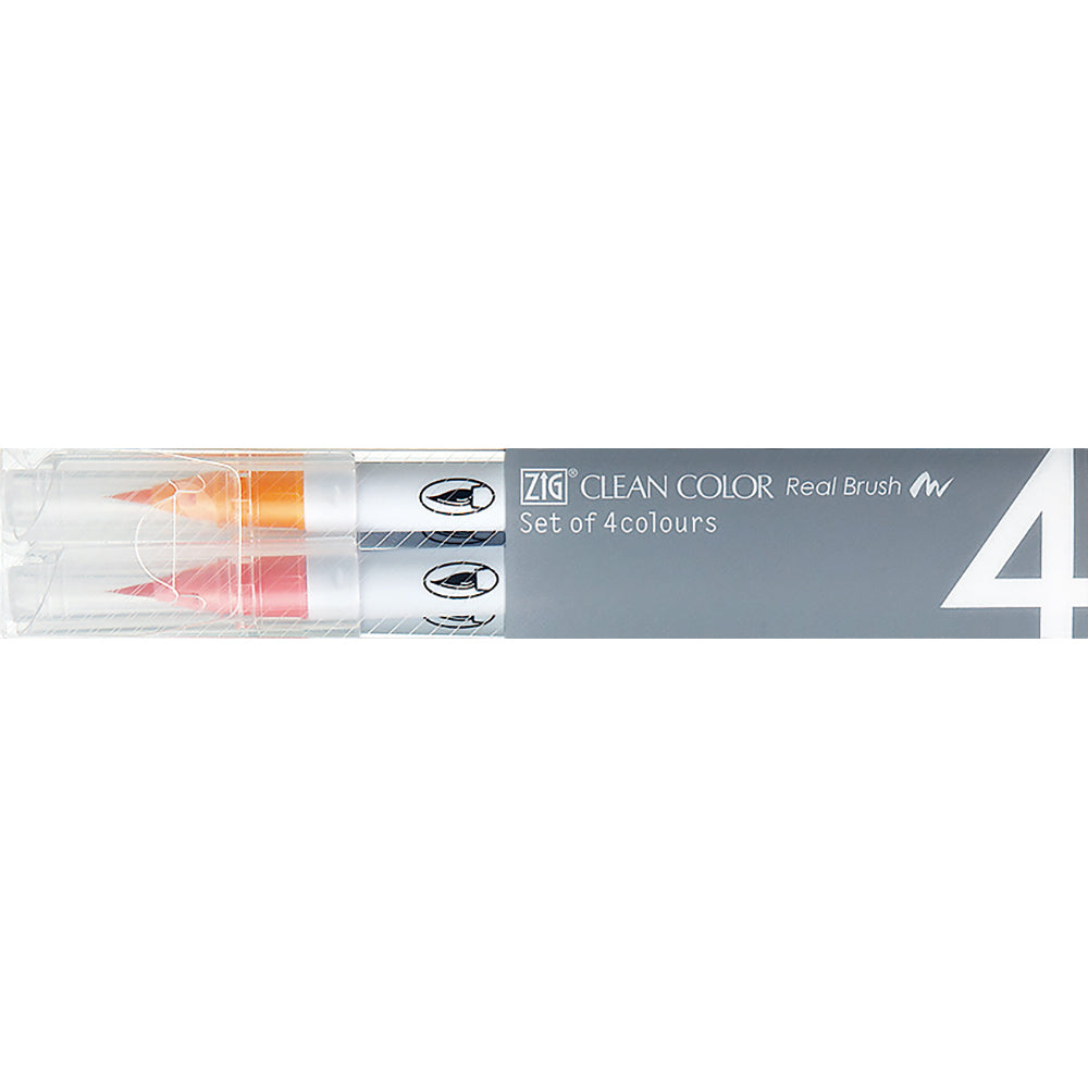 ZIG CLEAN COLOR Real Brush 60色 ZIG CLEAN COLOR Real Brush Markers – Squid's Choice