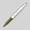 Rikyucha (green brown) double-ended marker